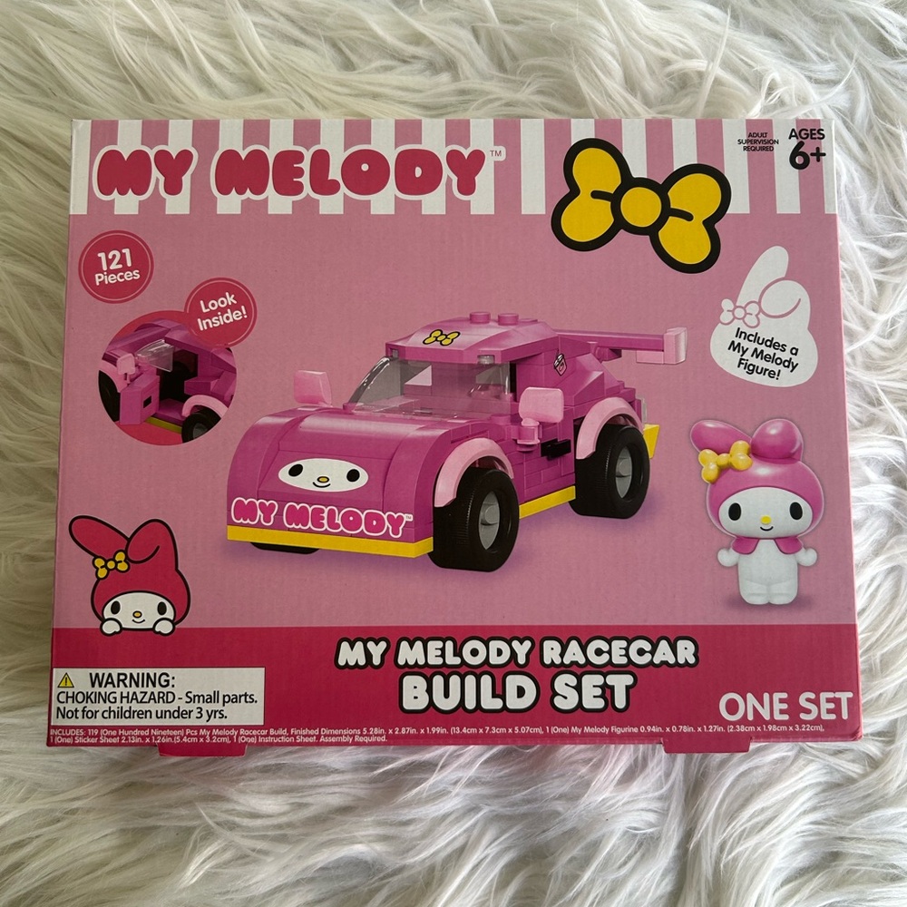 My Melody Racecar Blocks